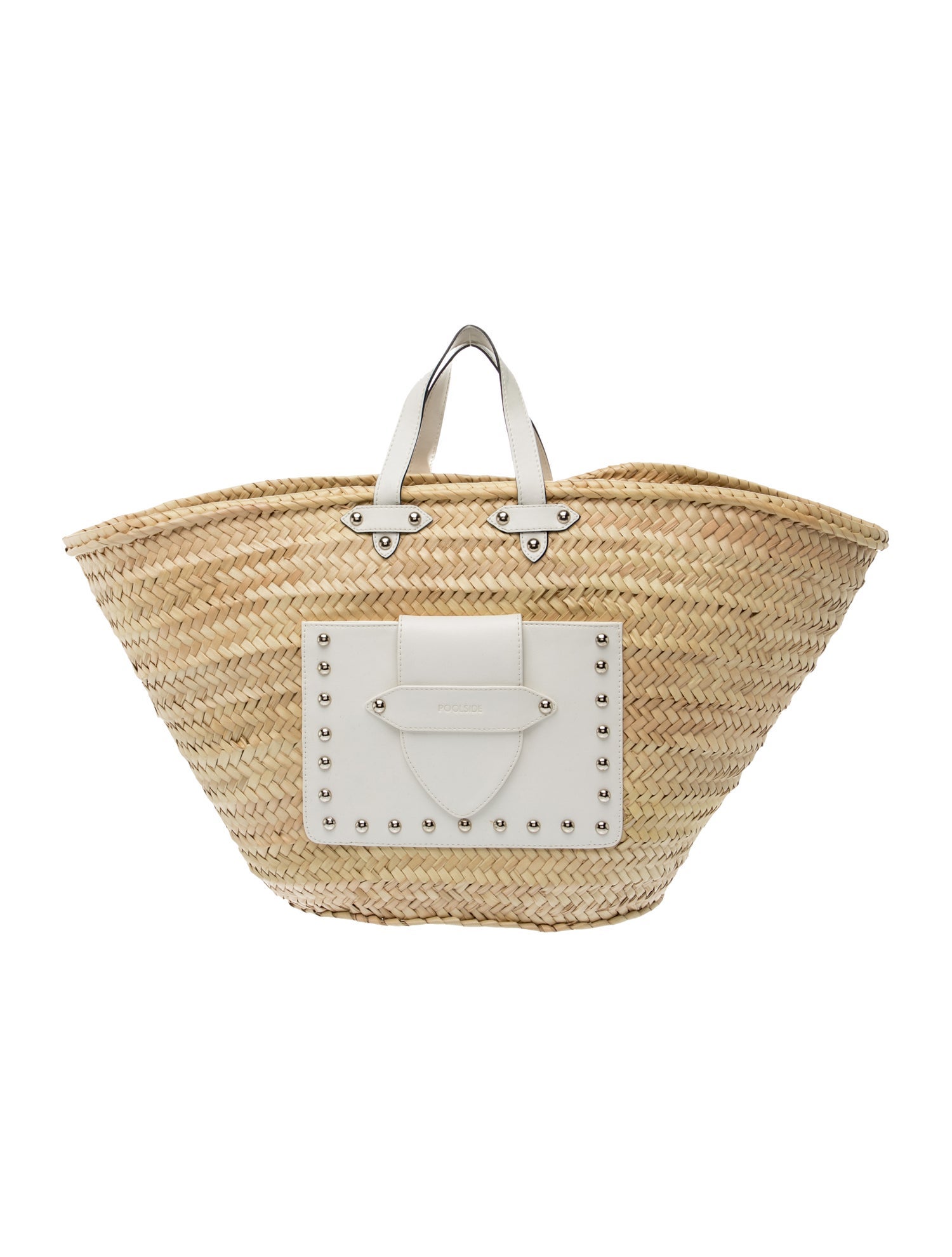 Poolside Straw Tote