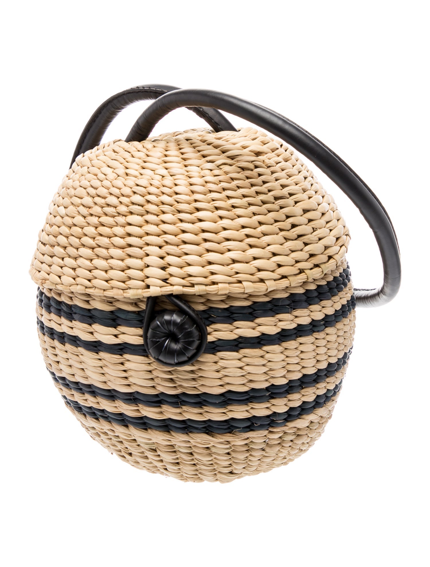 Poolside Straw Minaudière w/ Tags