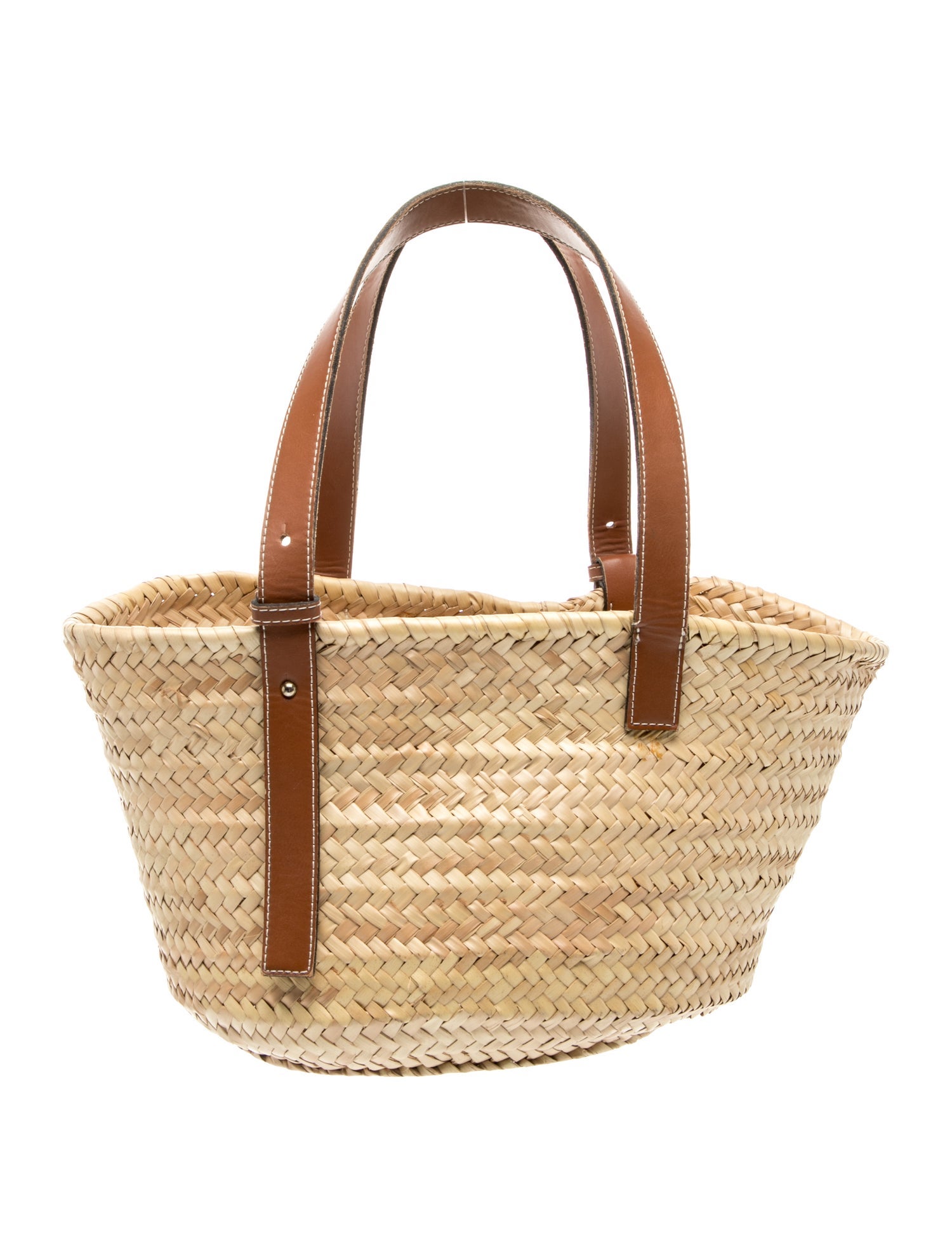 Poolside Straw Bucket Bag