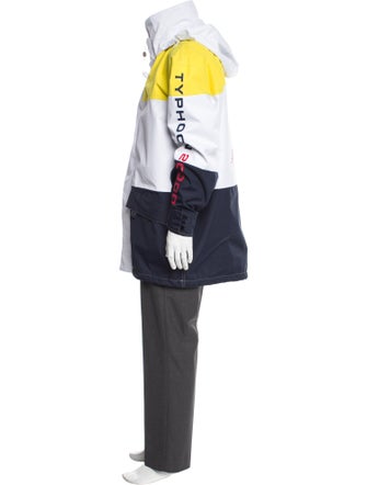 Paul & Shark Colorblock Pattern Parka