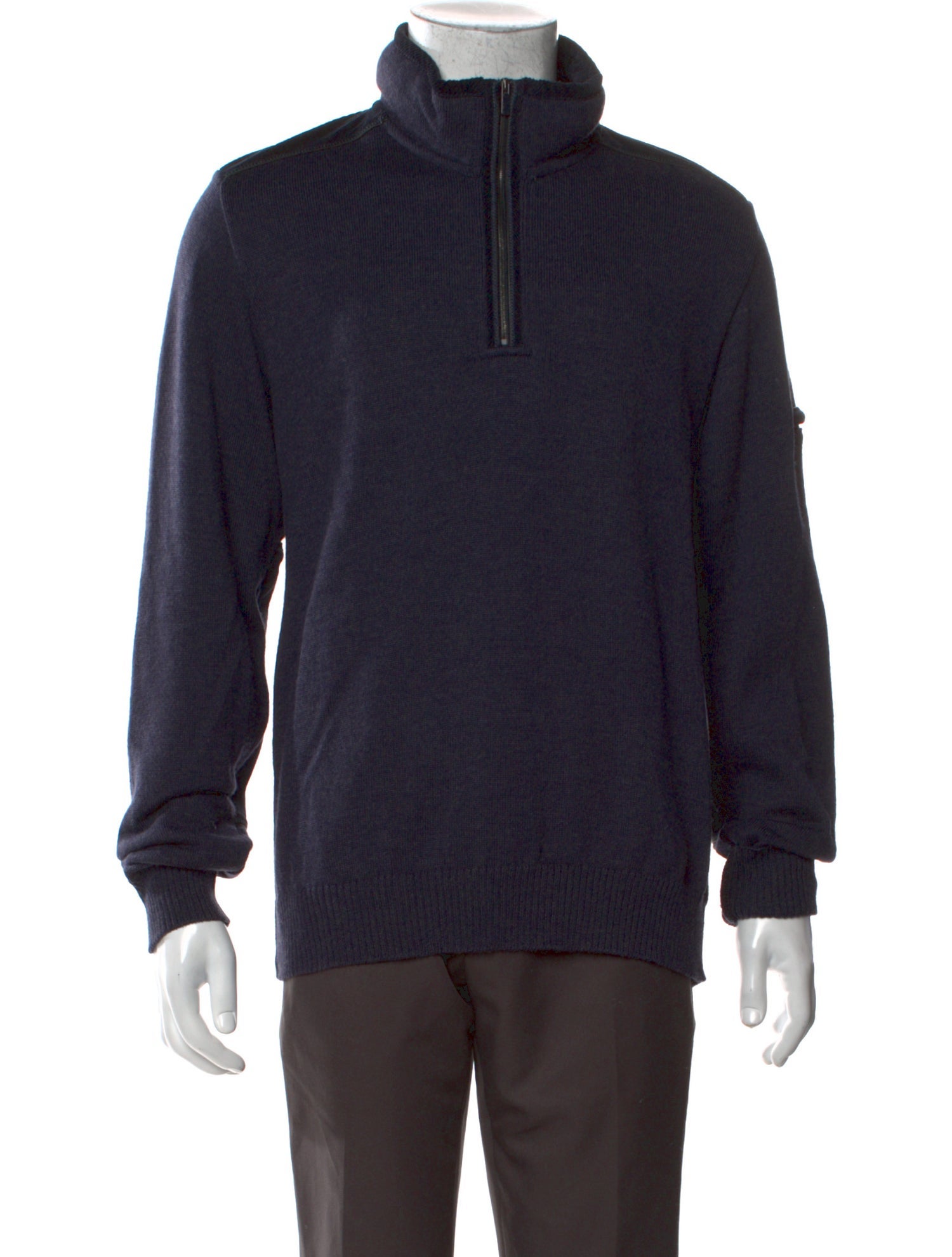 Paul & Shark Mock Neck Long Sleeve Pullover