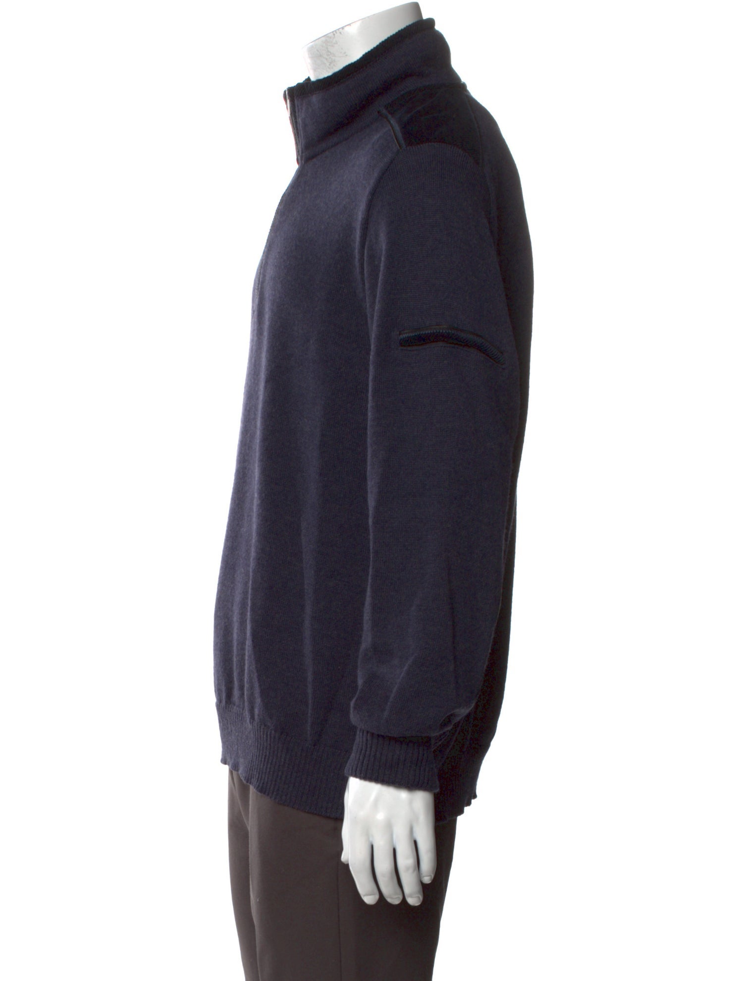 Paul & Shark Mock Neck Long Sleeve Pullover