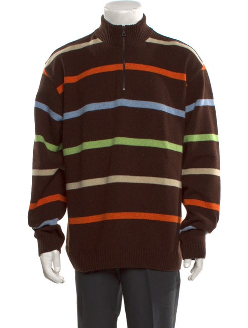 Paul & Shark Merino Wool Striped Cardigan