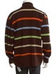Paul & Shark Merino Wool Striped Cardigan