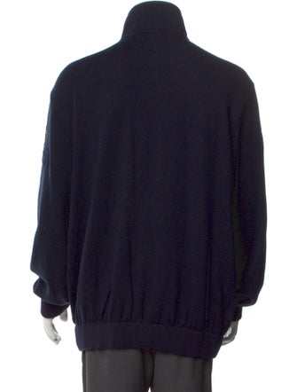 Paul & Shark Wool Graphic Print Cardigan