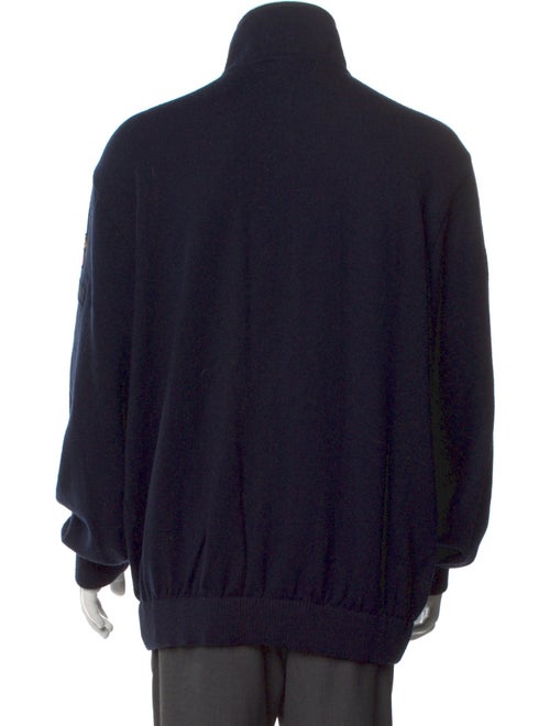 Paul & Shark Wool Graphic Print Cardigan