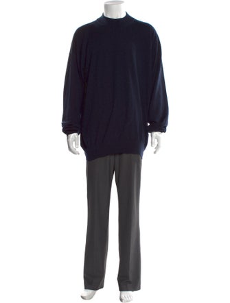 Paul & Shark Wool Mock Neck Pullover