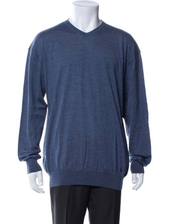 Paul & Shark Virgin Wool V-Neck Pullover