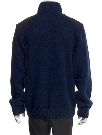 Paul & Shark Virgin Wool Turtleneck Polo Sweater