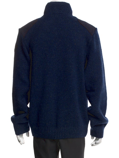 Paul & Shark Virgin Wool Turtleneck Polo Sweater