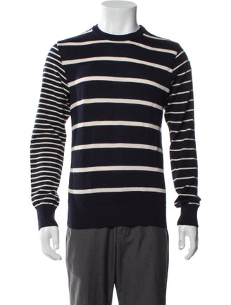 Paul & Shark Virgin Wool Striped Pullover