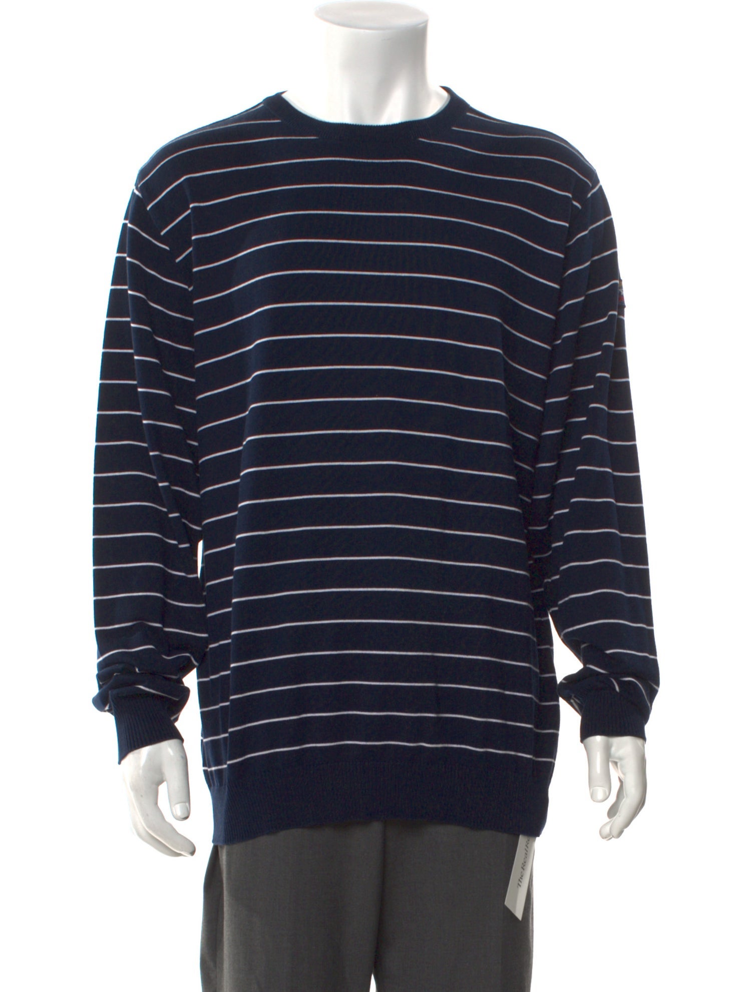 Paul & Shark Striped Crew Neck Pullover