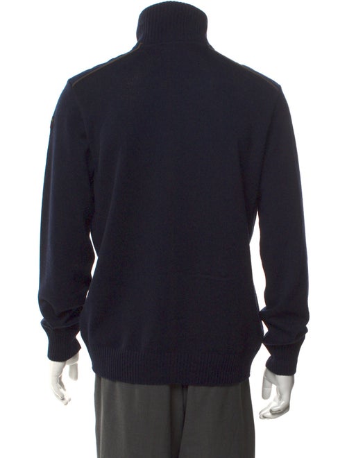 Paul & Shark Virgin Wool Turtleneck Polo Sweater