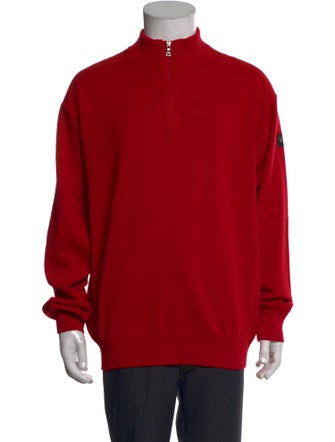 Paul & Shark Mock Neck Long Sleeve Pullover