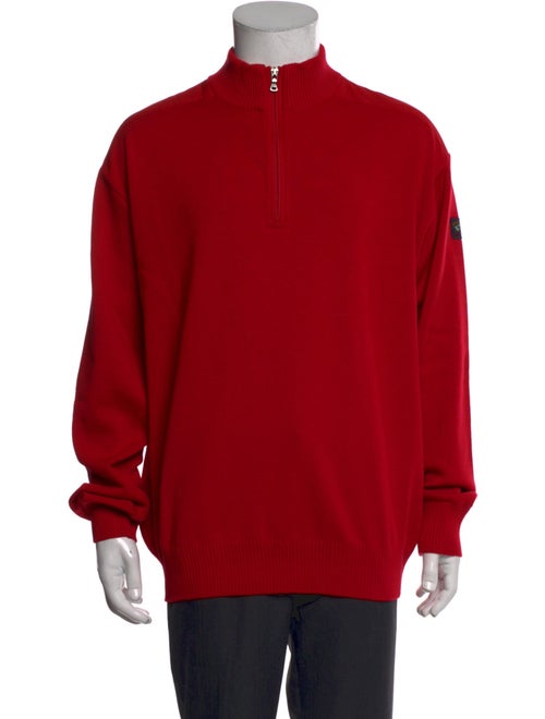 Paul & Shark Mock Neck Long Sleeve Pullover