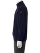 Paul & Shark Virgin Wool Mock Neck Polo Sweater