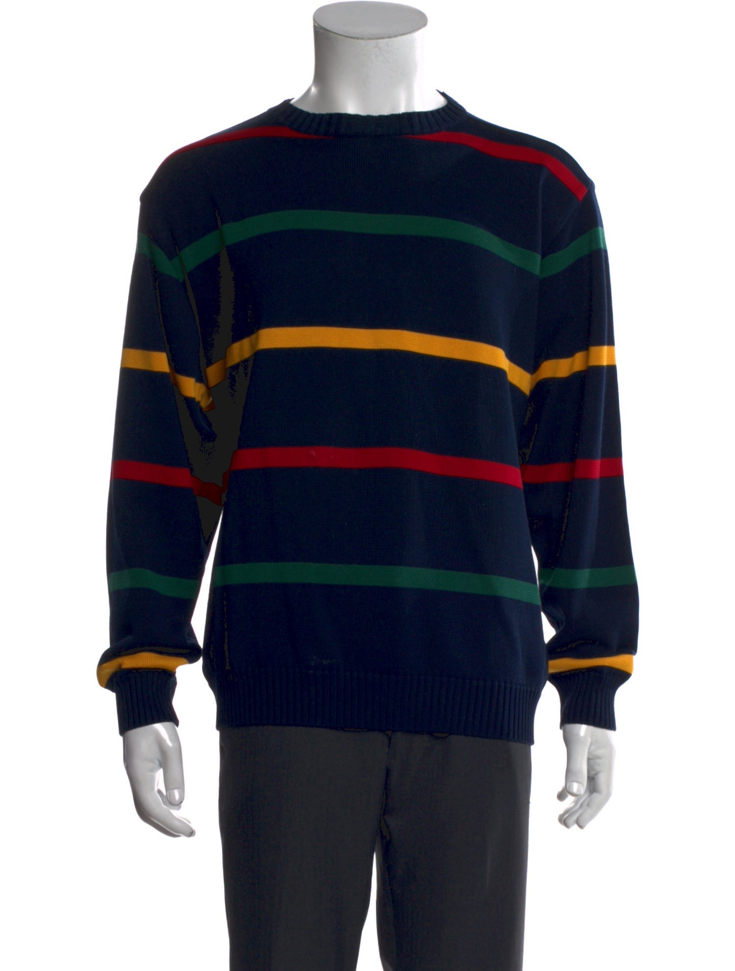 Paul & Shark Striped Crew Neck Pullover