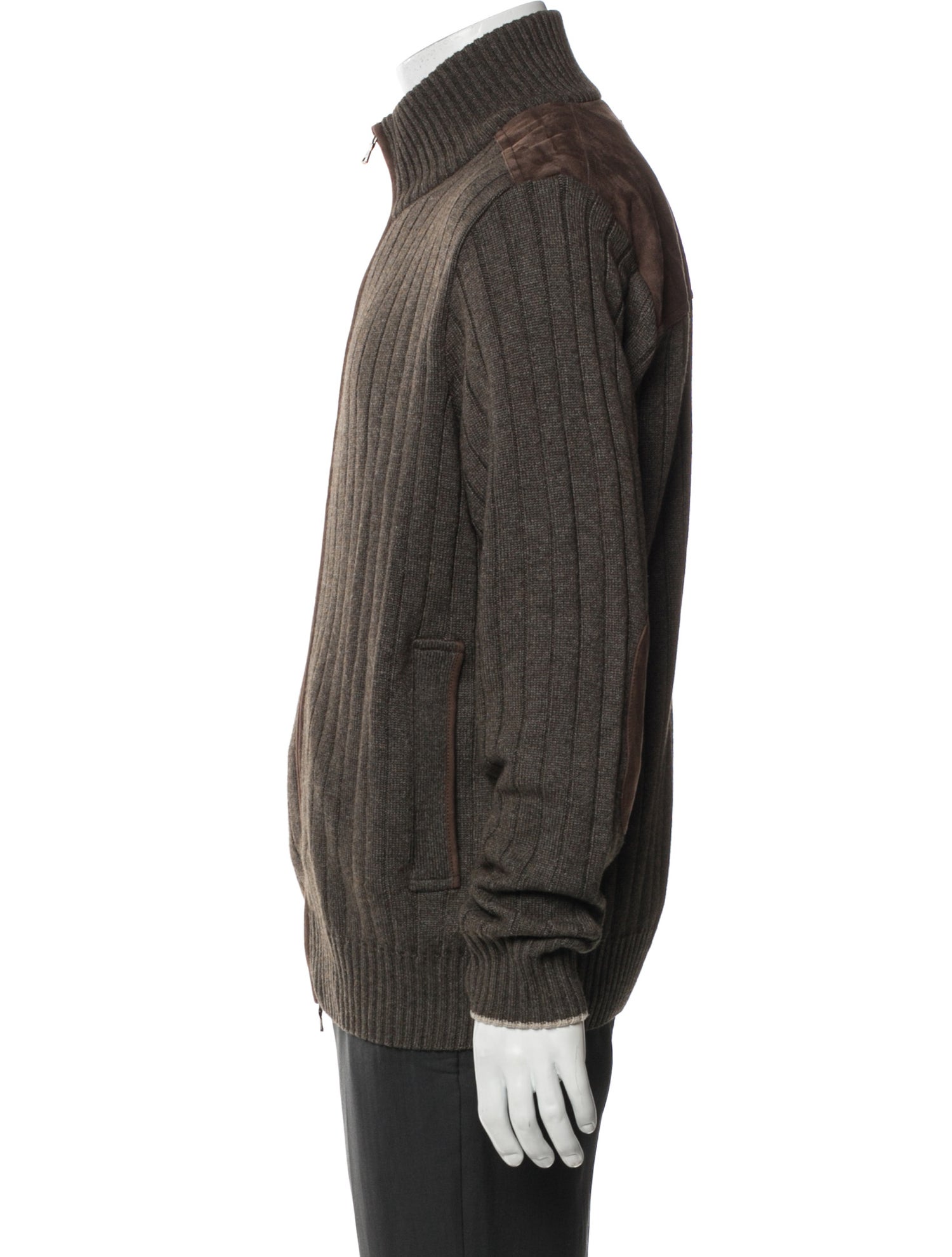 Paul & Shark Turtleneck Long Sleeve Cardigan