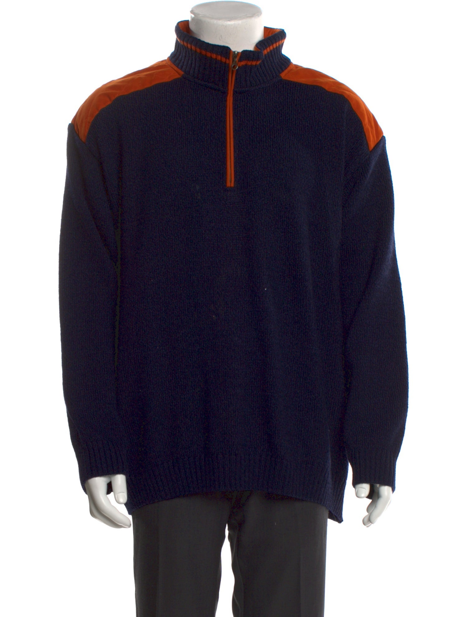 Paul & Shark Wool Turtleneck Polo Sweater