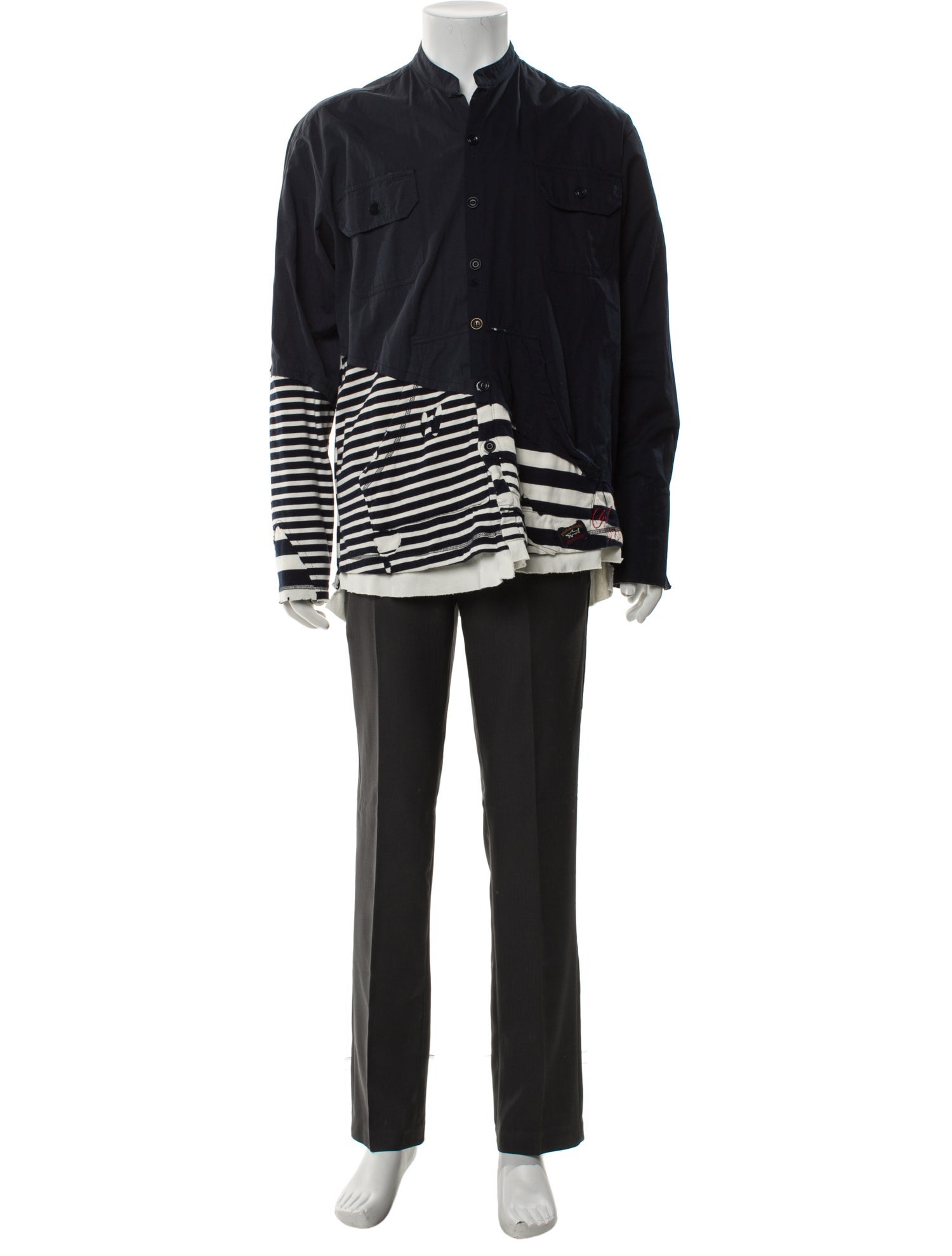 Paul & Shark x Greg Lauren Striped Jacket