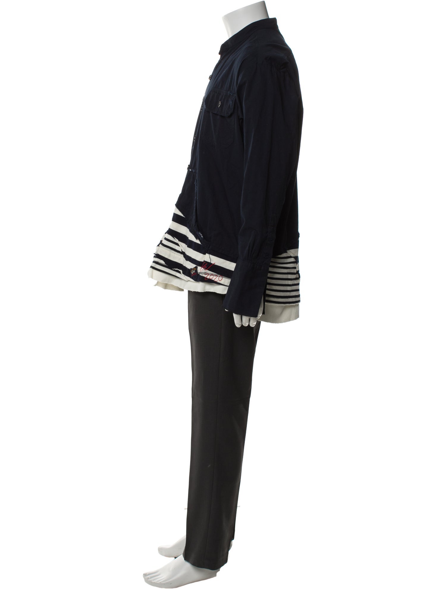 Paul & Shark x Greg Lauren Striped Jacket