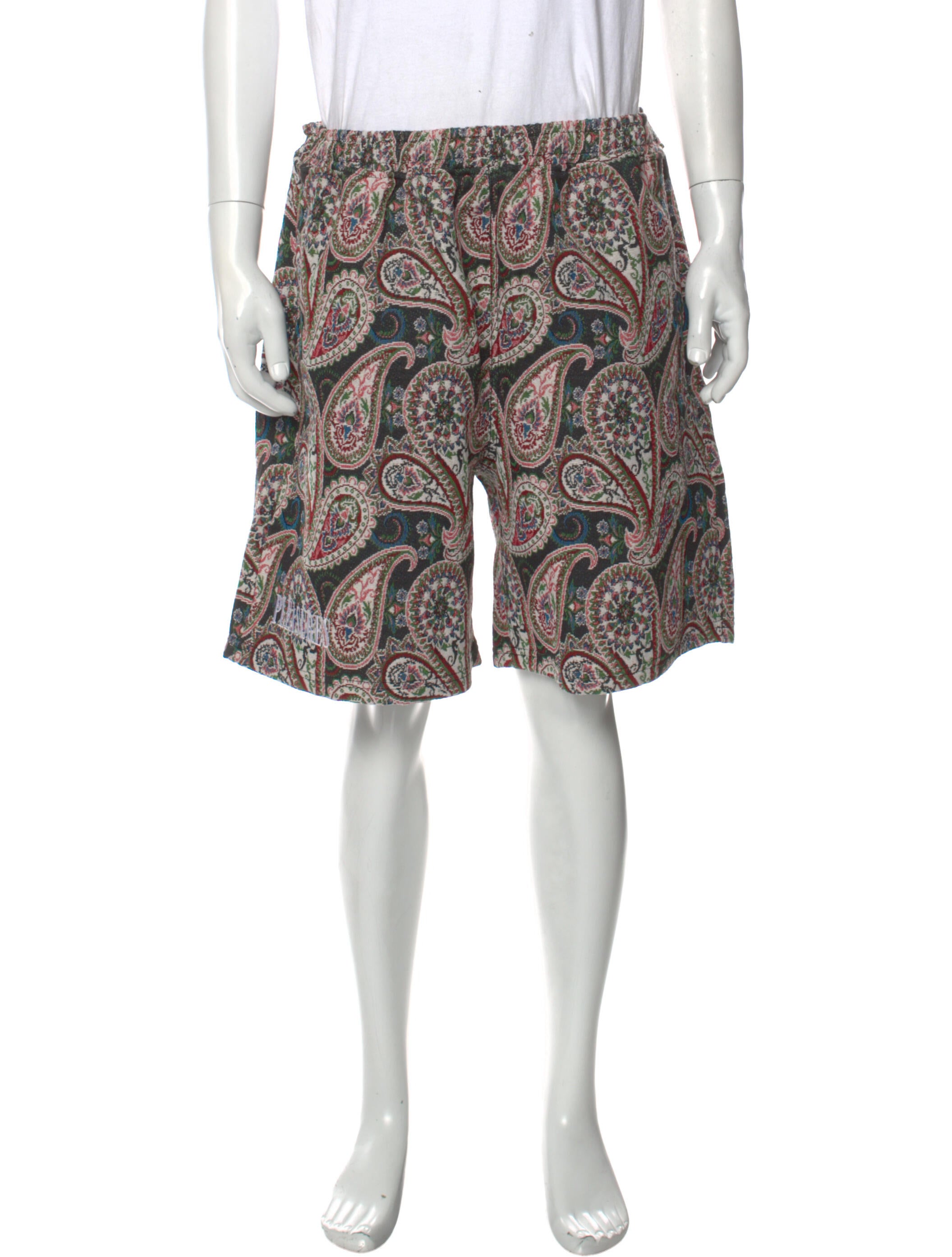 CHALLENGER(チャレンジャー) PAISLEY COTTON TWILL SHORTSハーフ