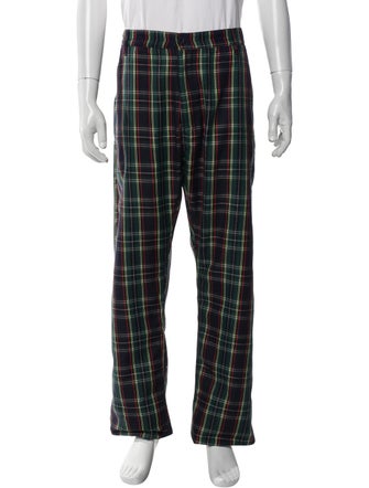 Pleasures Plaid Print Pants