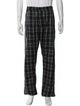 Pleasures Plaid Print Pants