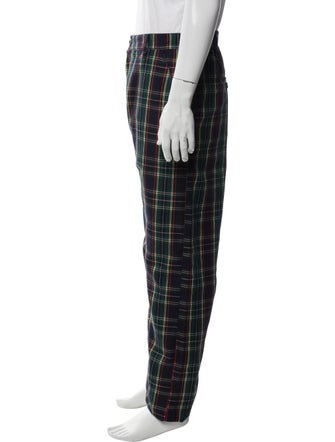 Pleasures Plaid Print Pants