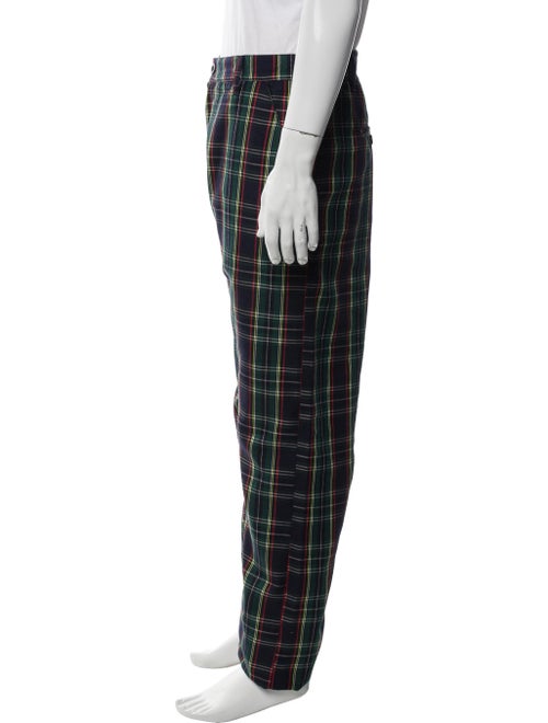 Pleasures Plaid Print Pants