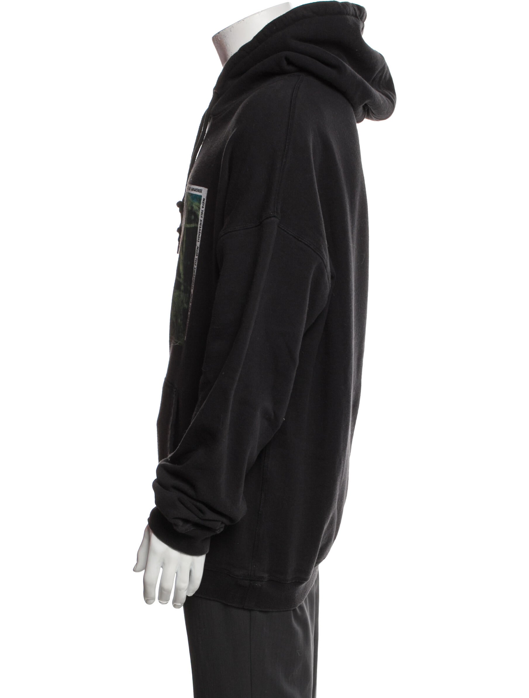 Pleasures Graphic Print Crew Neck Hoodie