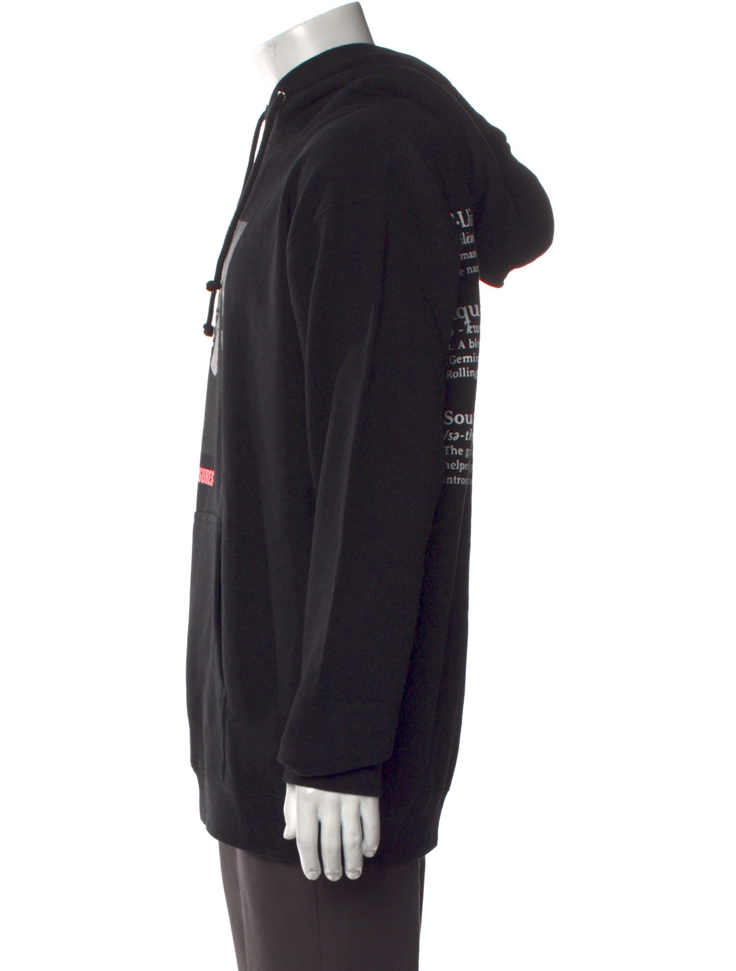 Pleasures Graphic Print Crew Neck Hoodie