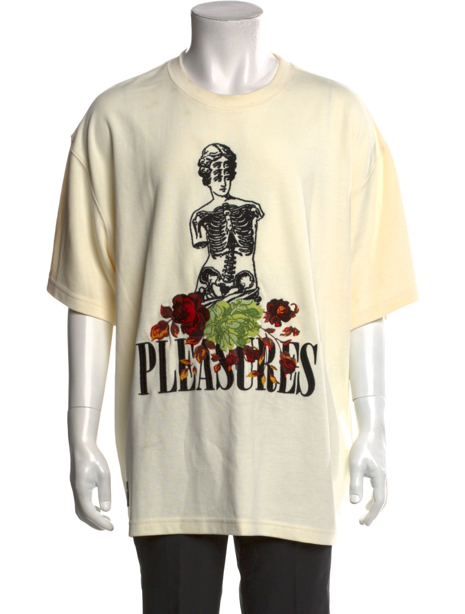 Pleasures Graphic Print Crew Neck T-Shirt