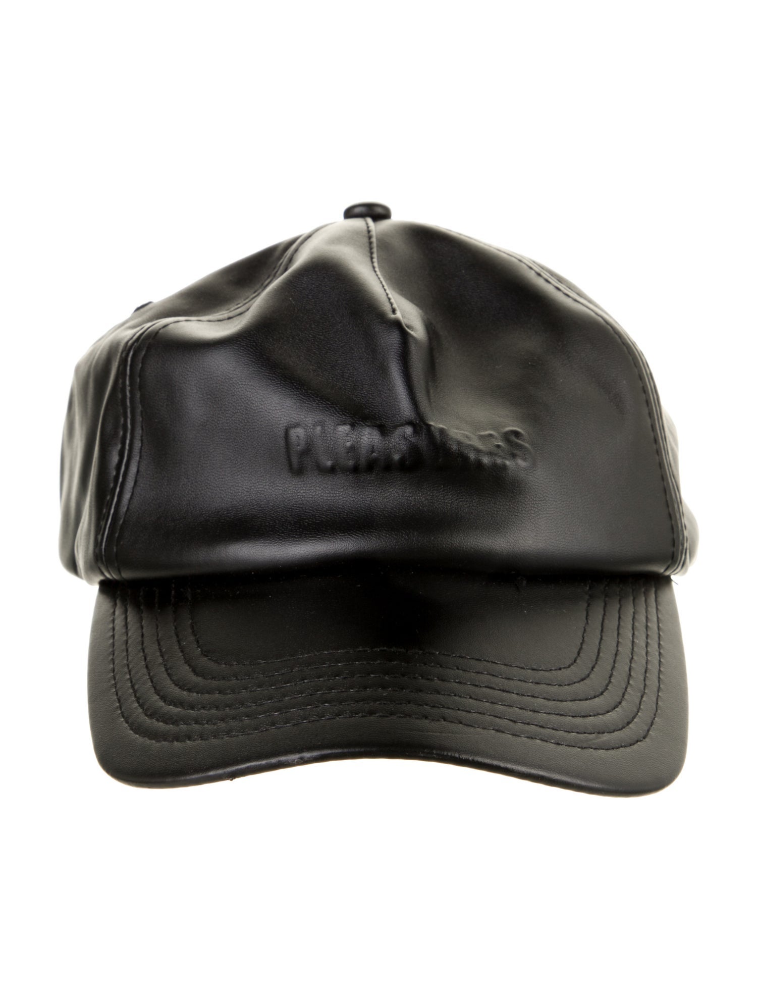 Pleasures Leather Baseball Hat