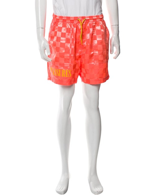 Pleasures Graphic Print Athletic Shorts