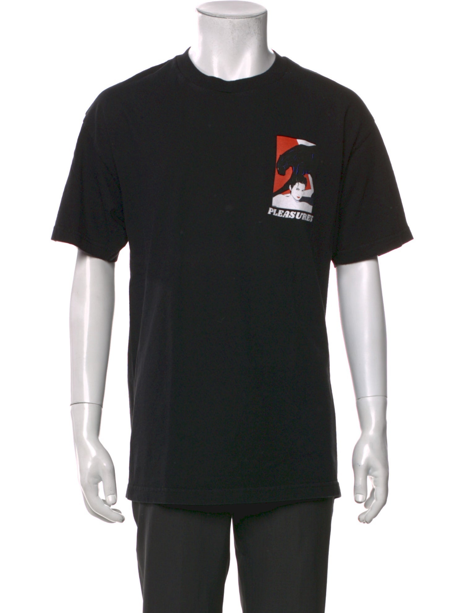 Pleasures Graphic Print Crew Neck T-Shirt