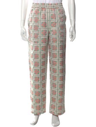 Pleasures Plaid Print Pants