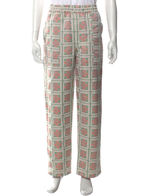 Pleasures Plaid Print Pants
