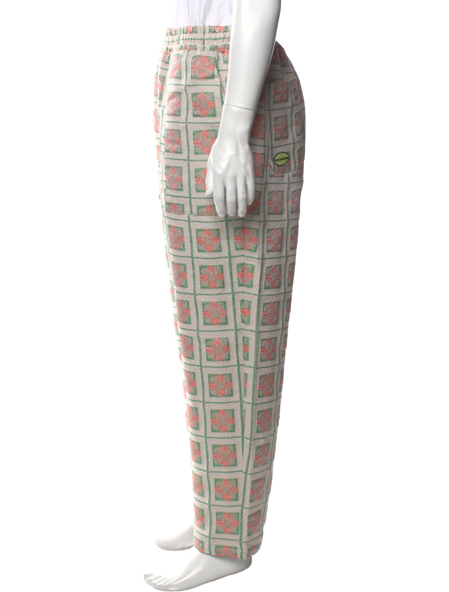 Pleasures Plaid Print Pants