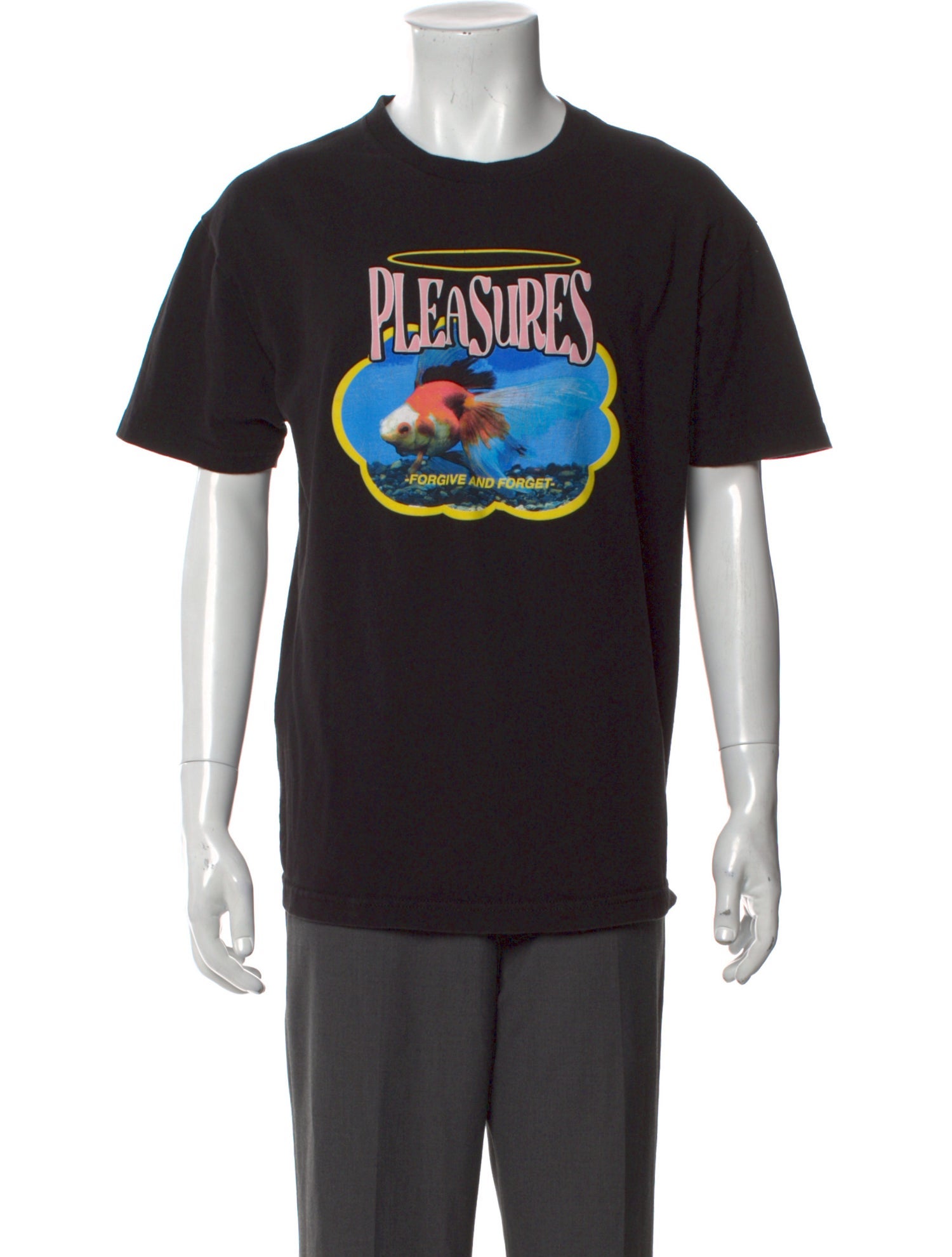 Pleasures Graphic Print Crew Neck T-Shirt