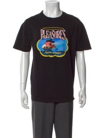 Pleasures Graphic Print Crew Neck T-Shirt