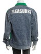 Pleasures Fried Trucker Colorblock Pattern Jacket
