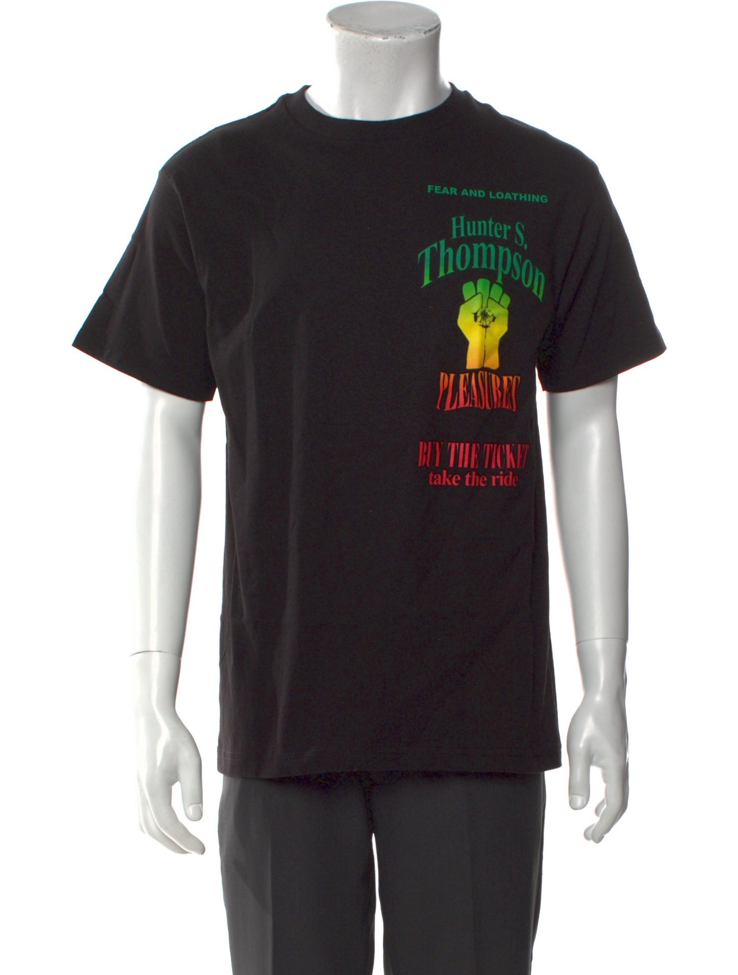 Pleasures Graphic Print Crew Neck T-Shirt