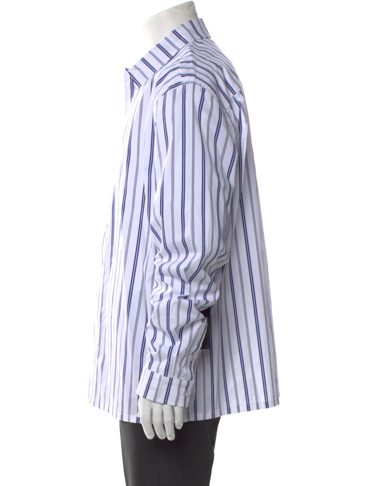 Pleasures Striped Long Sleeve Dress Shirt w/ Tags