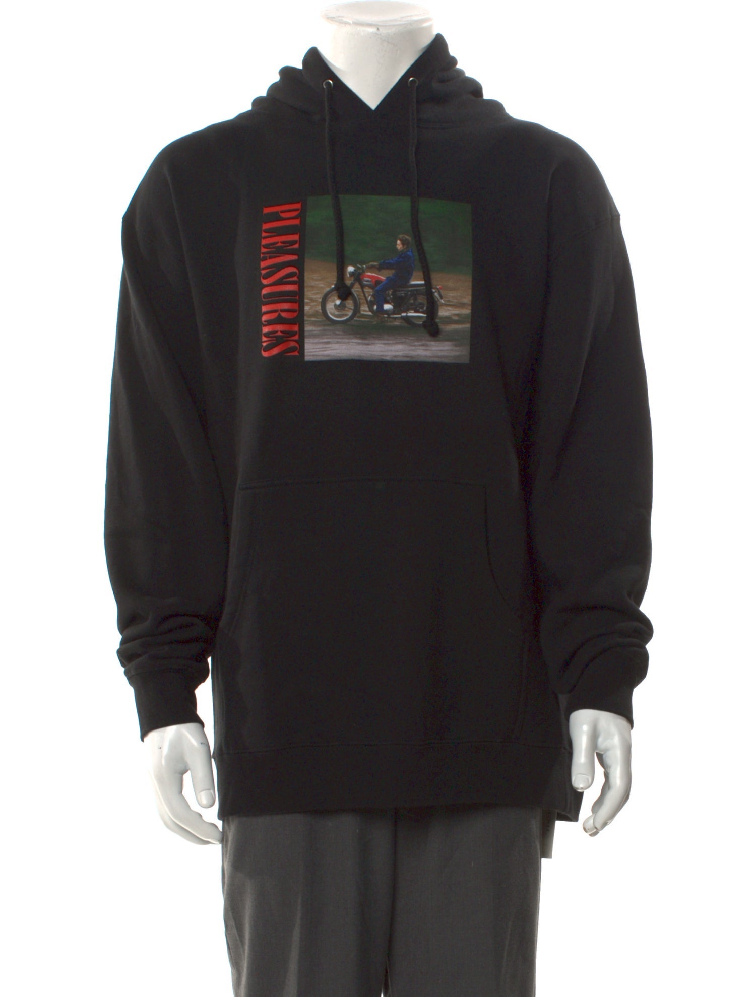 Pleasures Graphic Print Crew Neck Hoodie