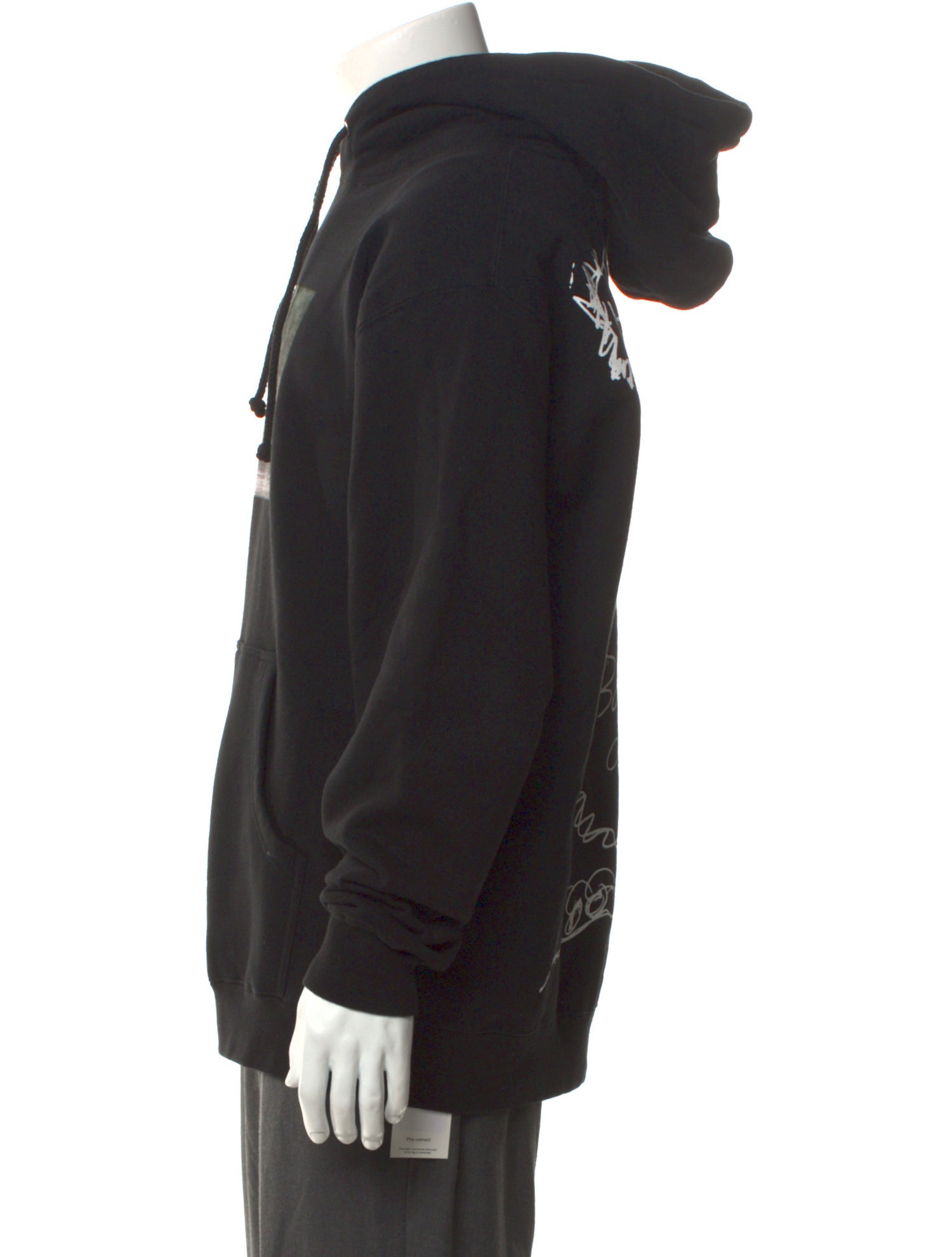 Pleasures Graphic Print Crew Neck Hoodie