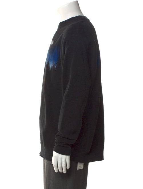 Pleasures Graphic Print Crew Neck Sweatshirt