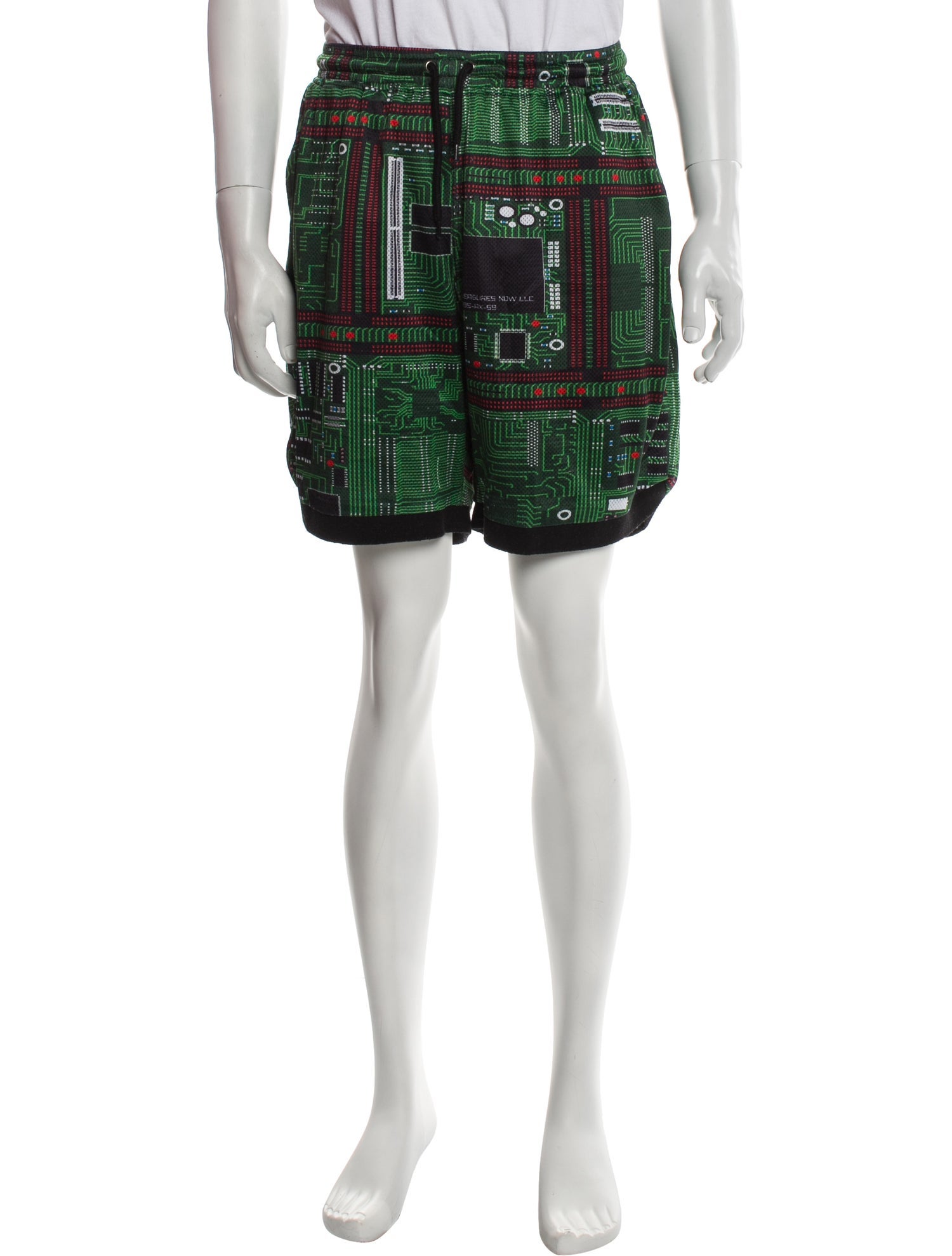 Pleasures Printed Jogger Shorts