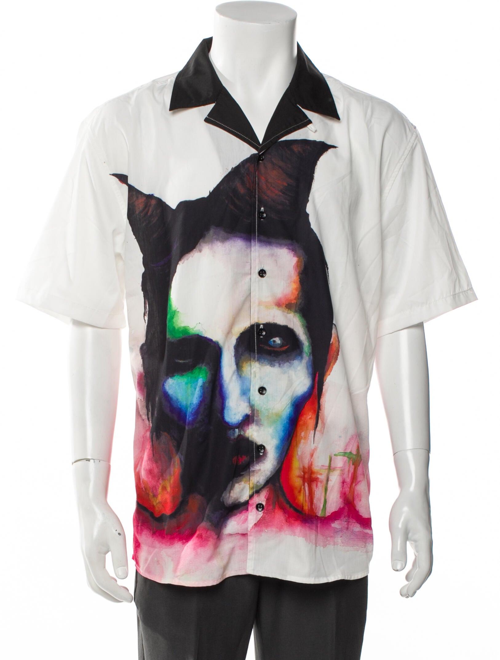 Pleasures Graphic Print Short Sleeve Shirt