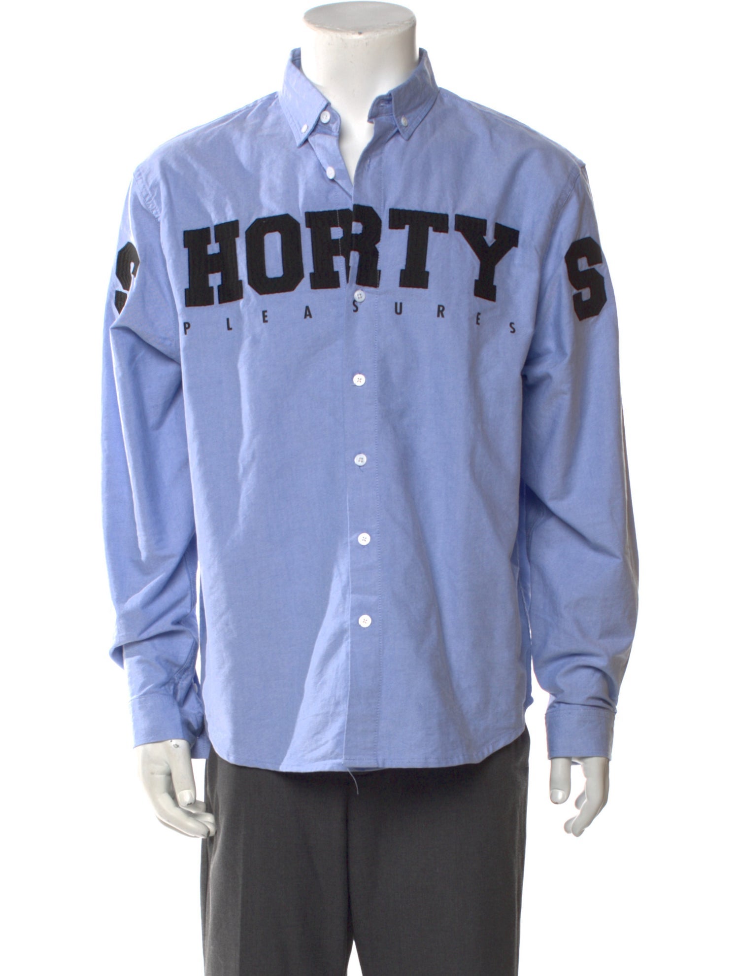 Pleasures Graphic Print Long Sleeve Shirt